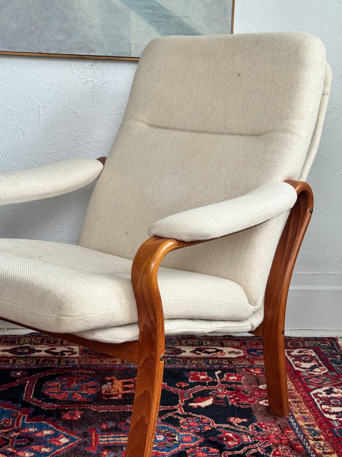 1970s Bentwood Lounge by Edmund Homa