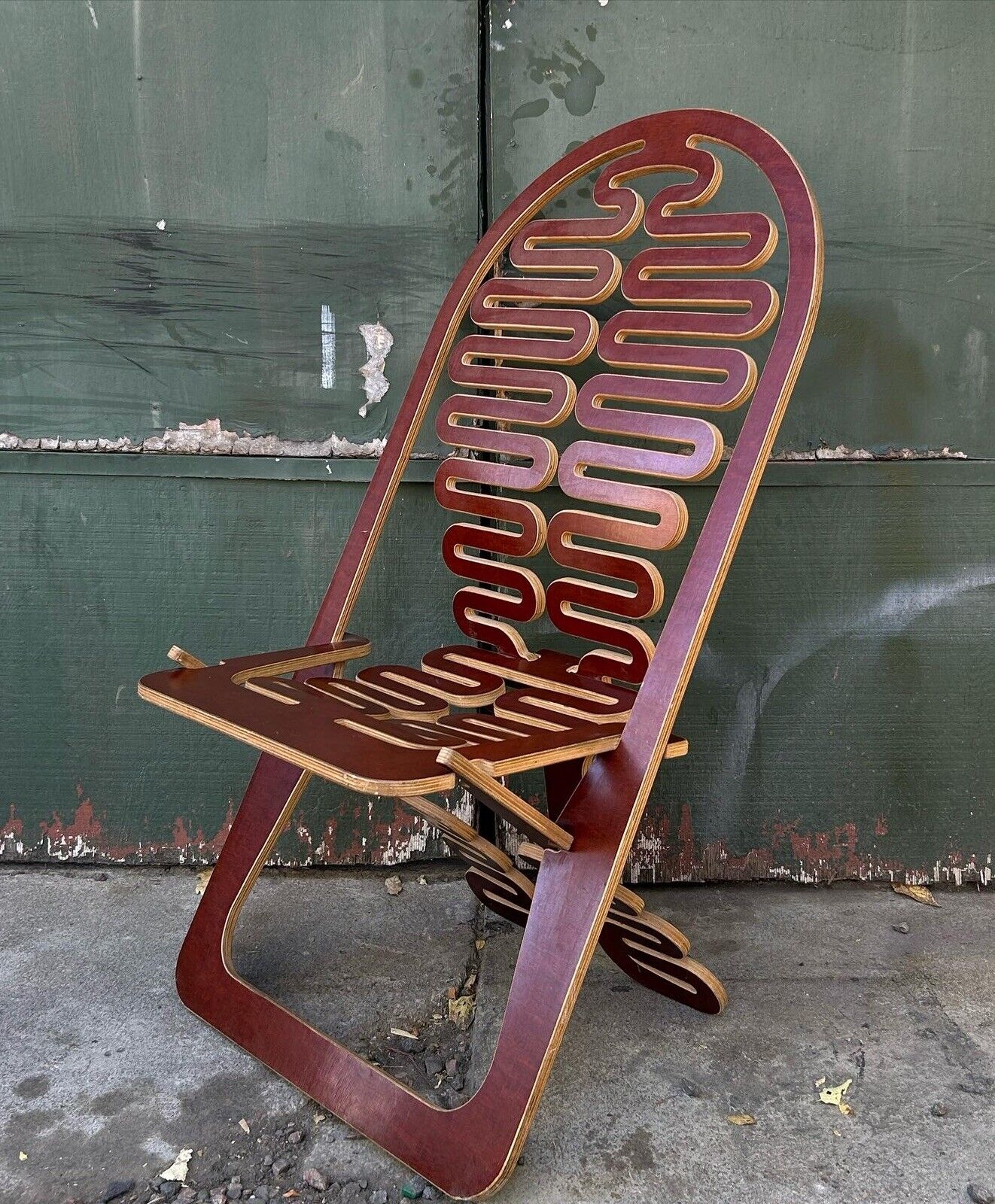 Gregg Fleishman prototype mid century chair