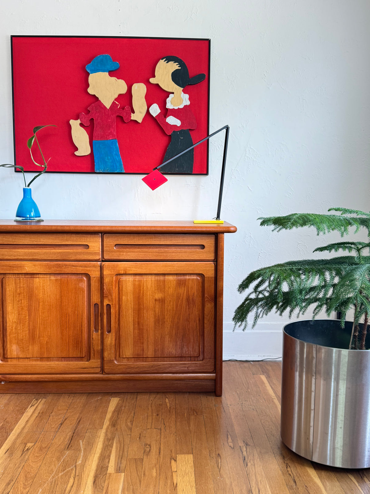 1970s Solid Teak Sideboard by Dyrlund