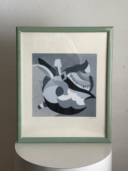 1970s Abstract Painting