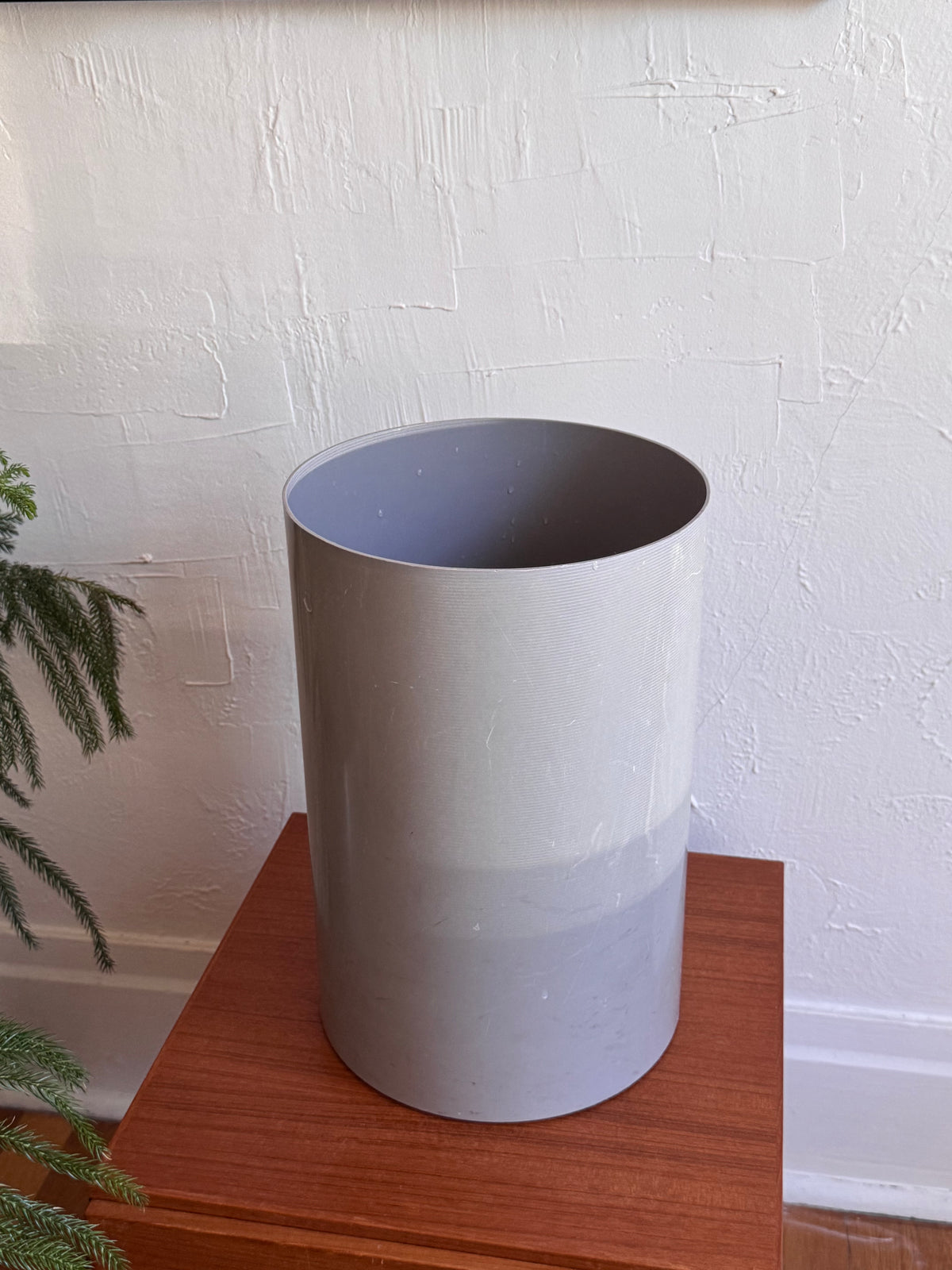 Kartell Wastebin / Umbrella Stand by Gino Colombini (Light Grey)