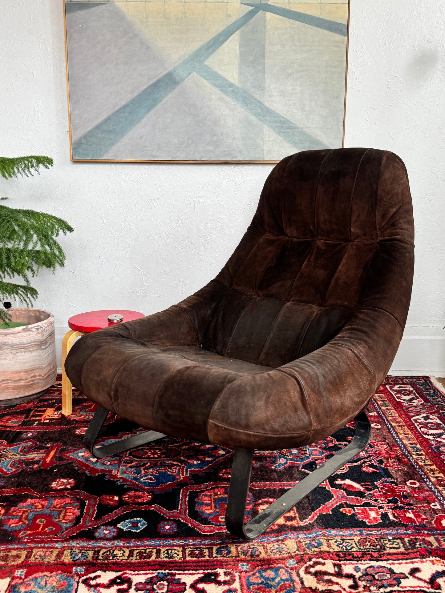 1960s Percival Lafer Earth Lounge