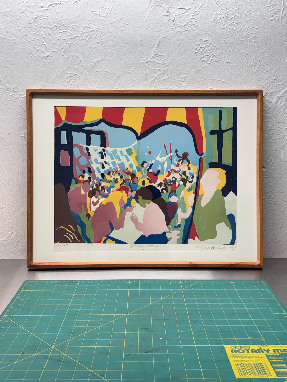 “Oktoberfest” by Gayle Nichols, 1983