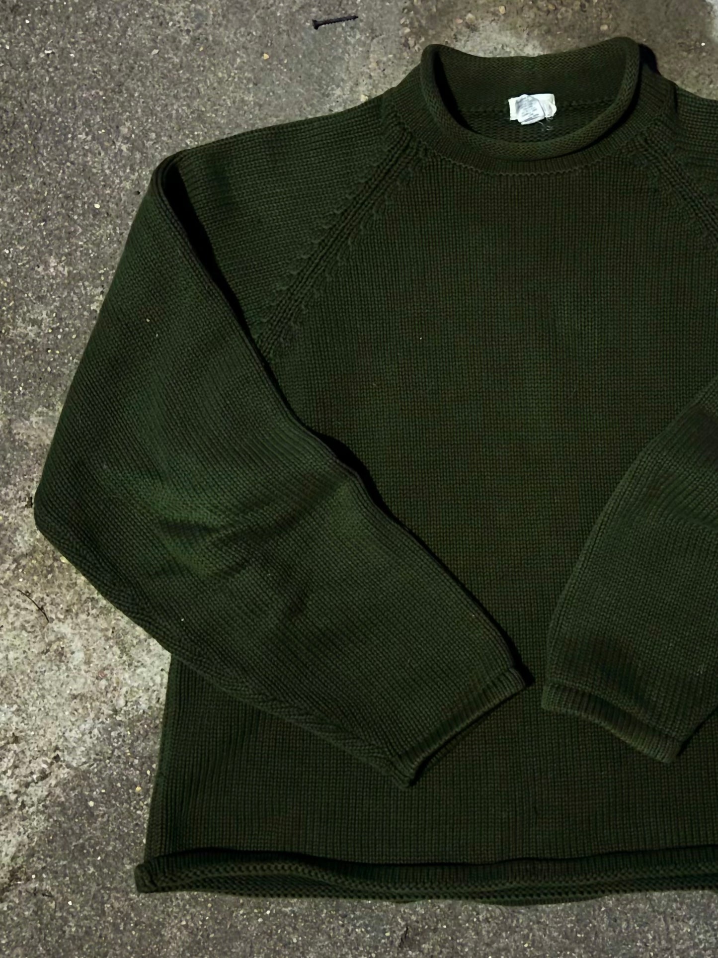 1980s Vintage J Crew Rollneck Sweater