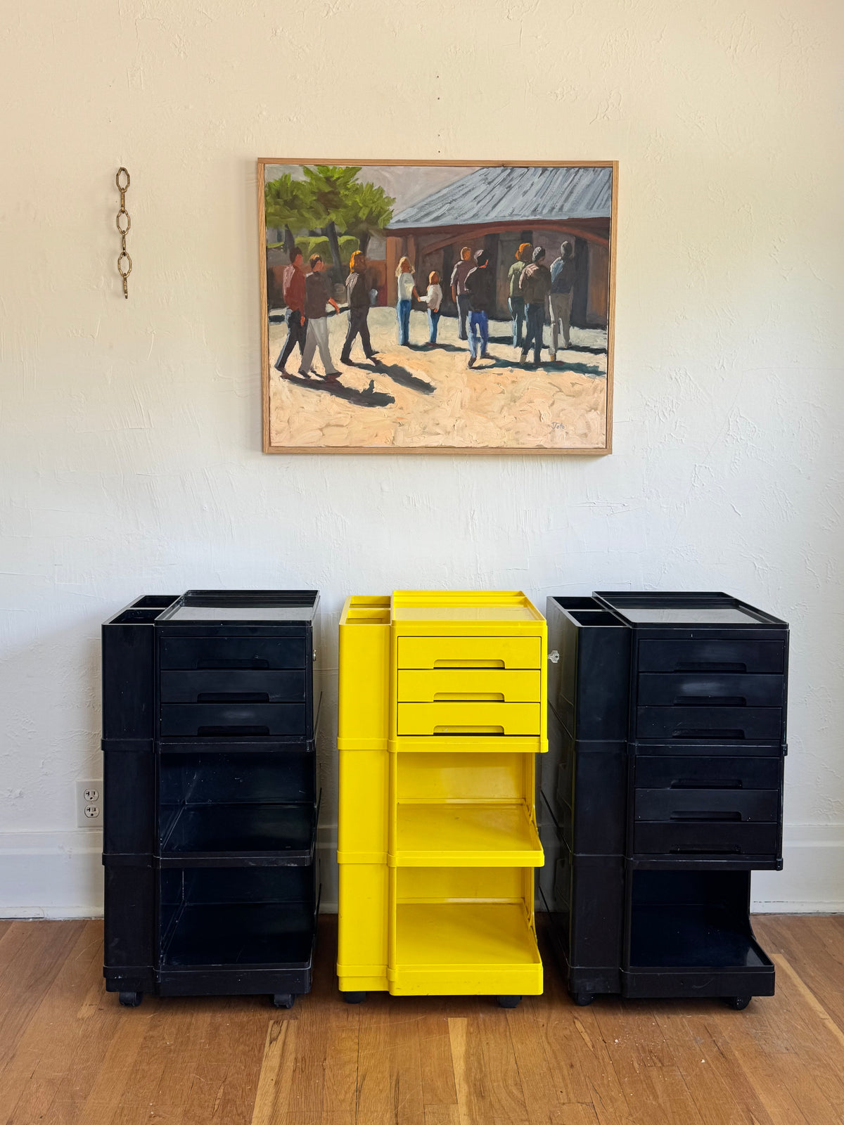 Vintage Stile Neolt Italy Art Trolley by Giovanni Pelis (YELLOW)