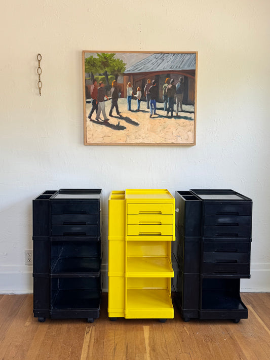 Vintage Stile Neolt Italy Art Trolley by Giovanni Pelis (BLACK)