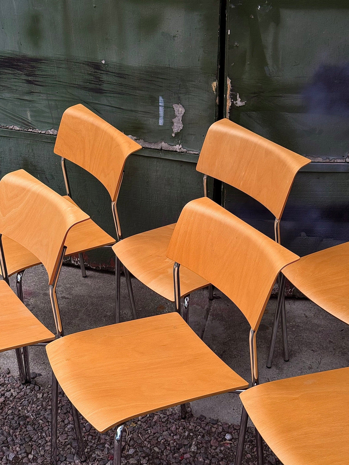 Model LP8 Bentwood Dining Chairs