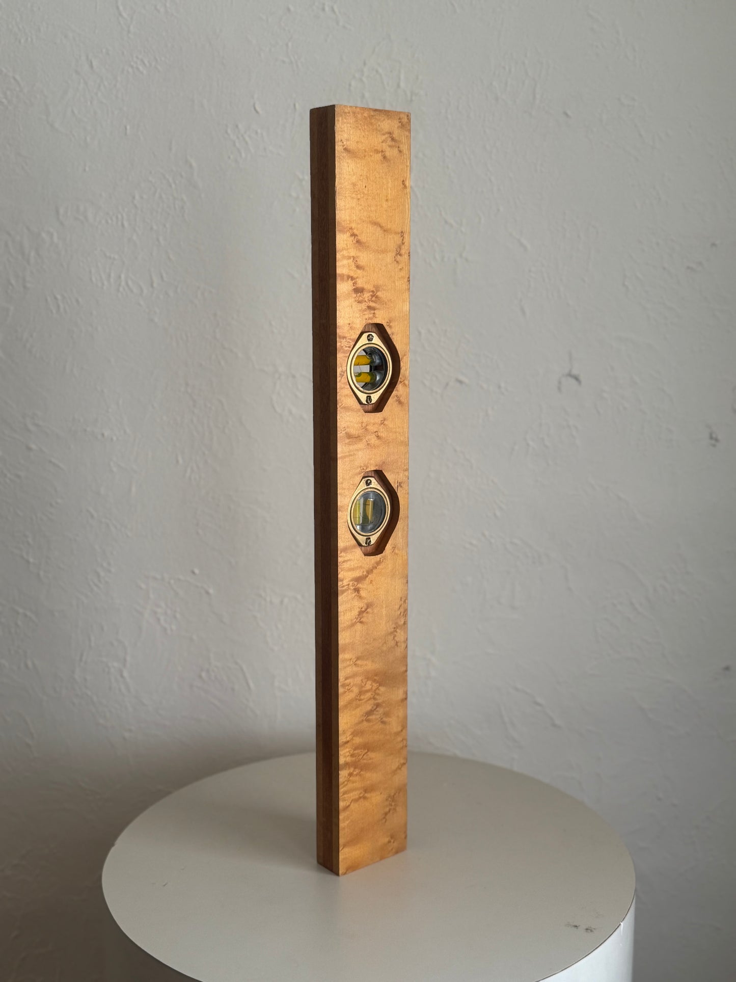 Handmade Birdseye Maple Level
