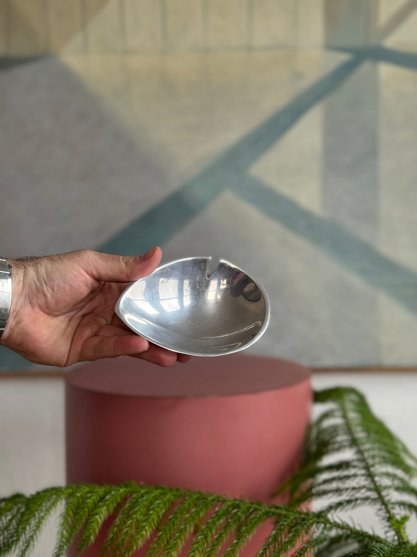 Nambe Teardrop Ashtray