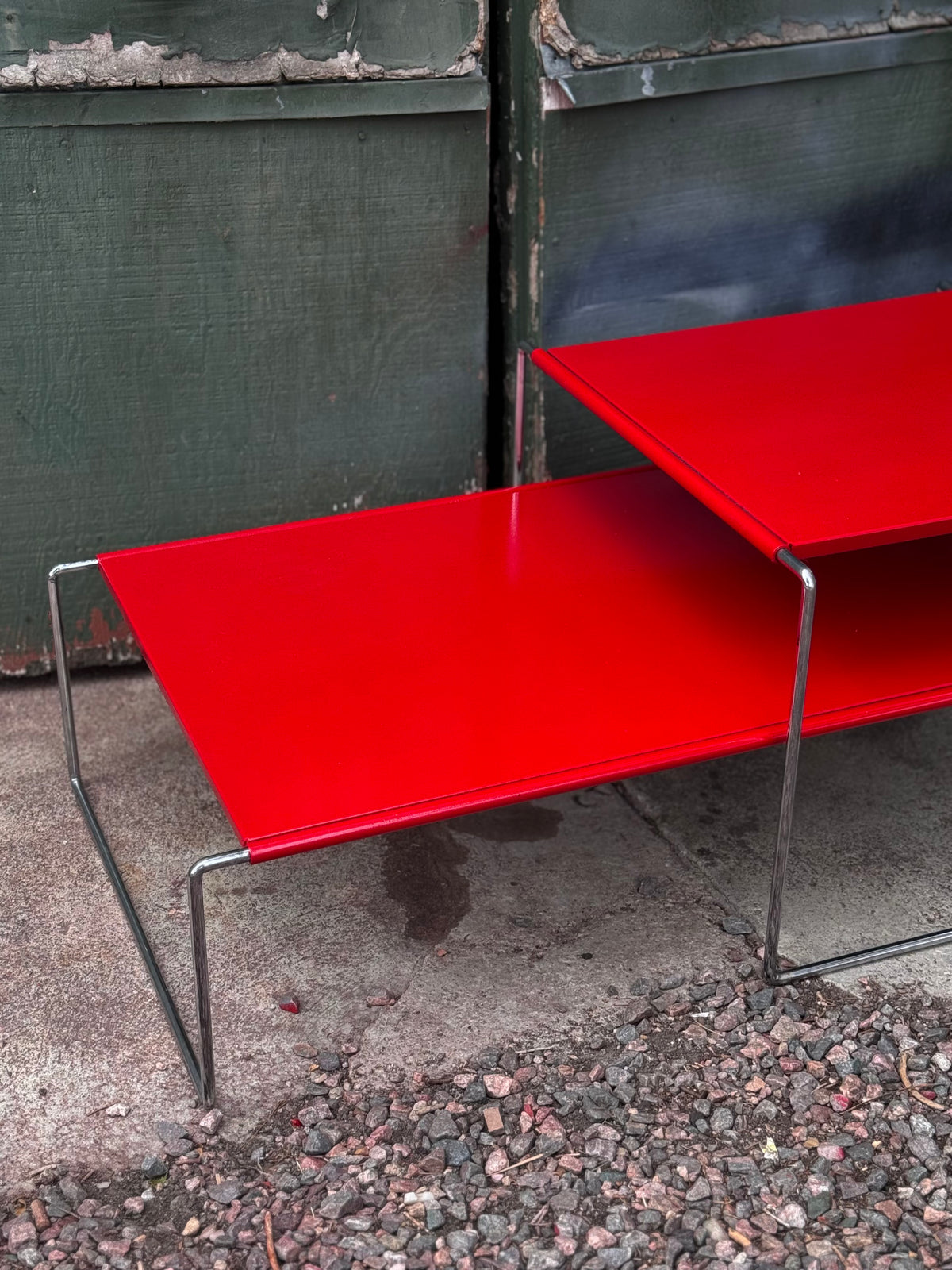 Vintage Bauhaus Modular Coffee Table Set