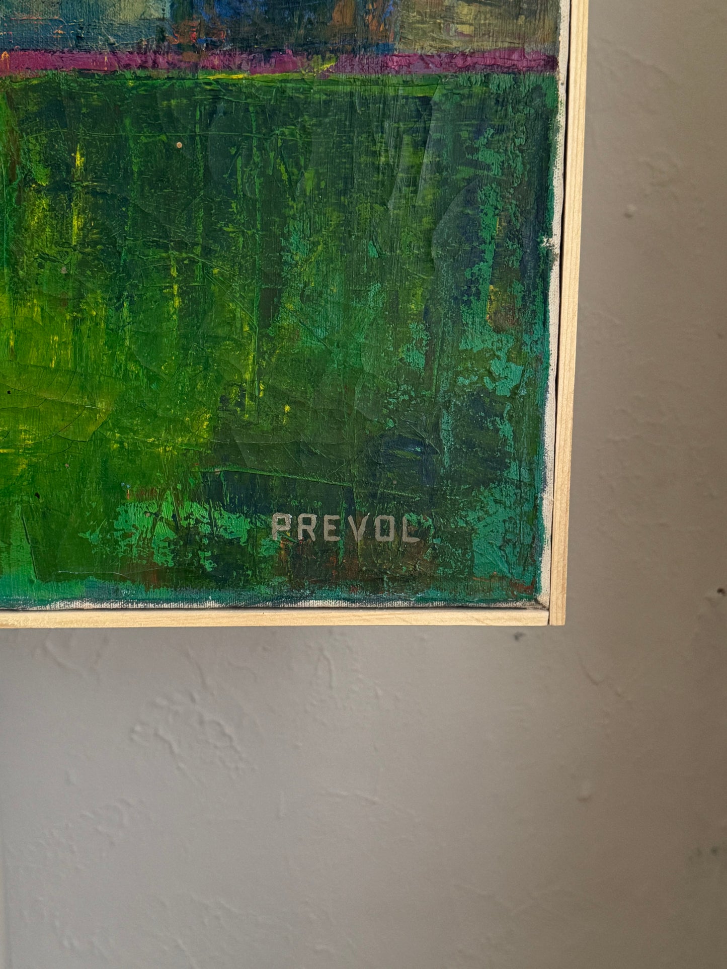1960s Original Oil Painting