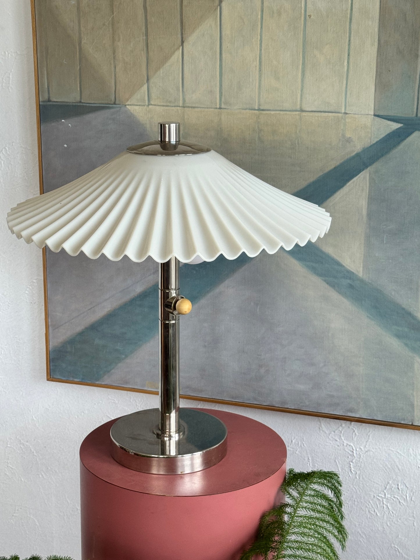 1970s Dimmable Table Lamp