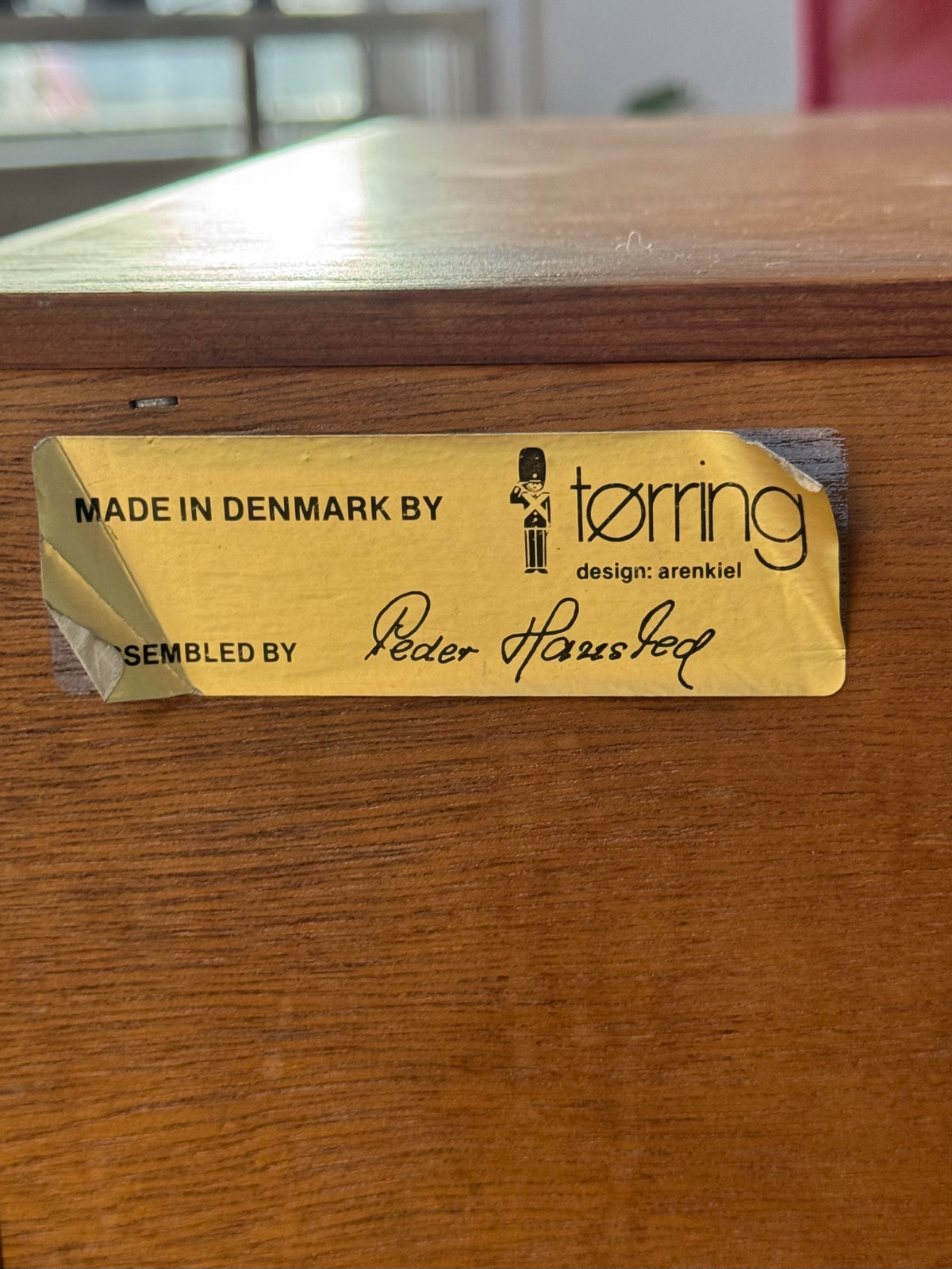 Vintage Danish Modern Teak 6-Drawer Dresser by Nils Jonsson for Torring Mobelfabrik