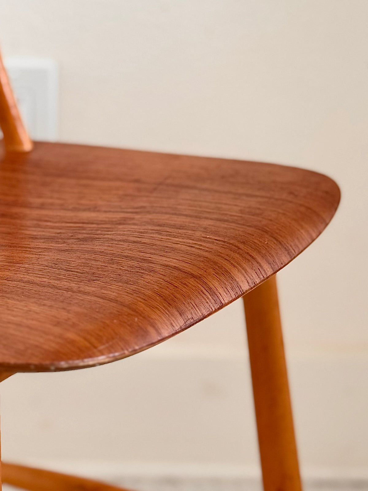Swedish “Fanett” Teak Chairs by Edsby Verken