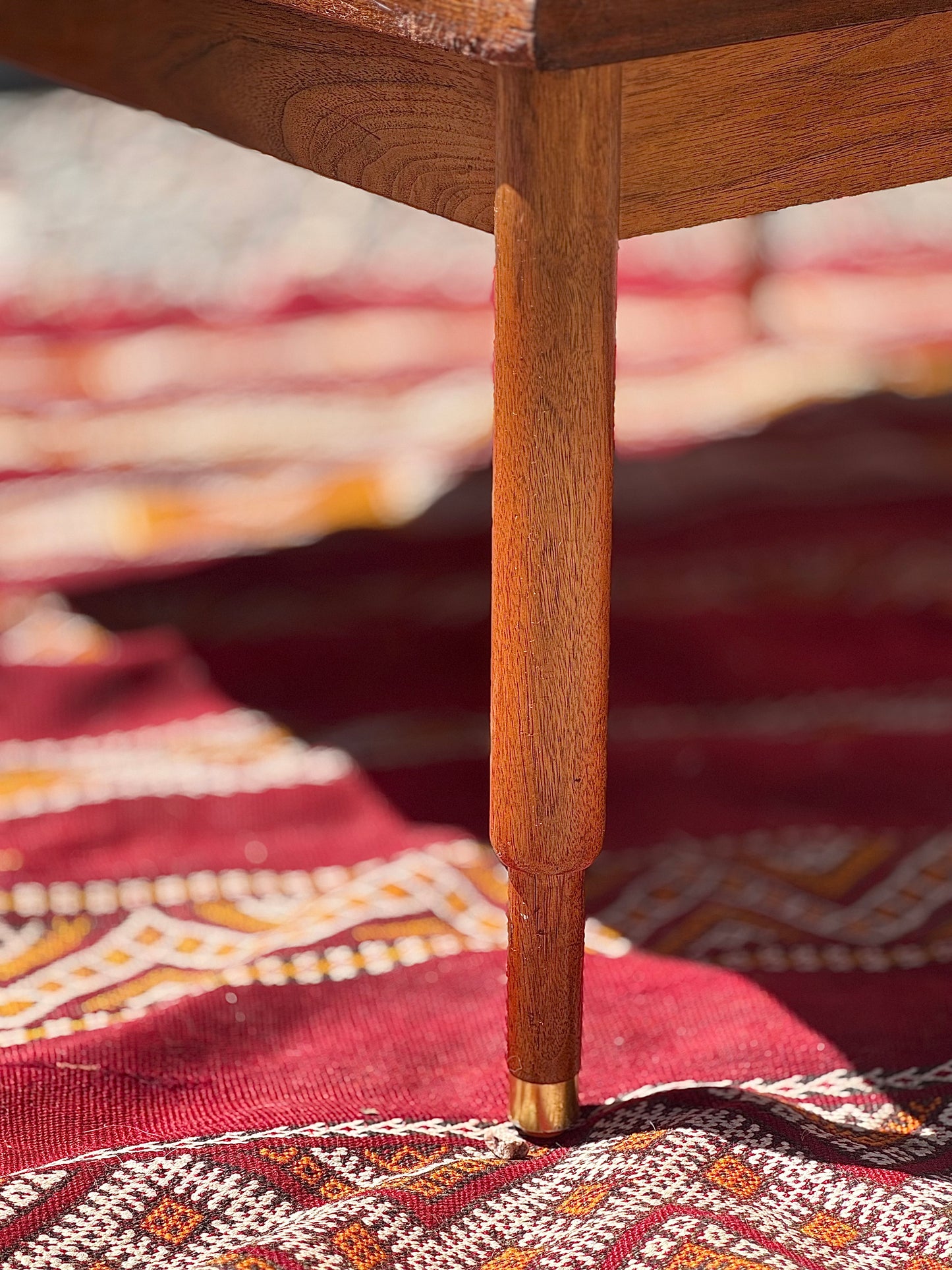 Solid Walnut Coffee Table by Vista Furniture