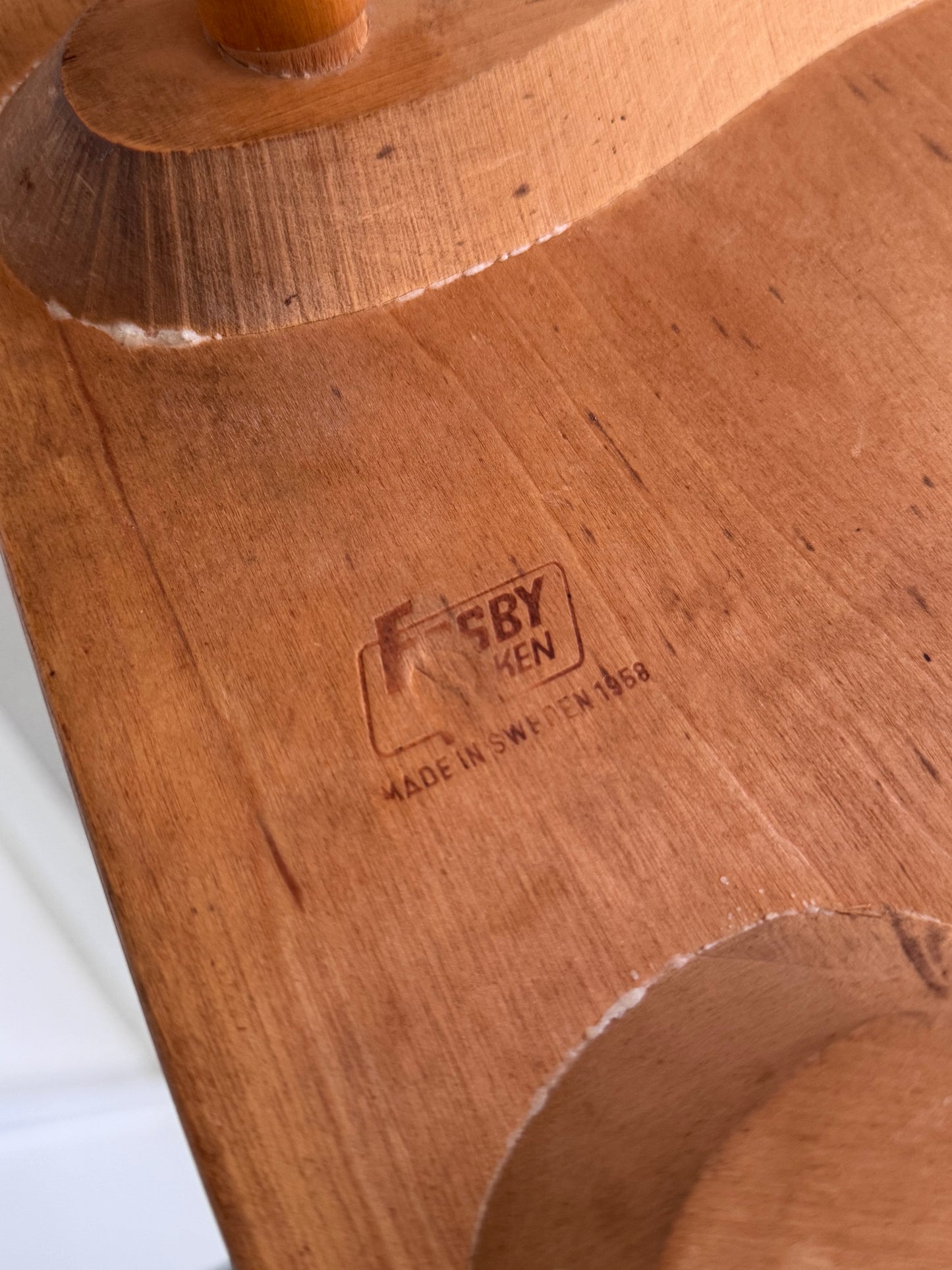 Swedish “Fanett” Teak Chairs by Edsby Verken