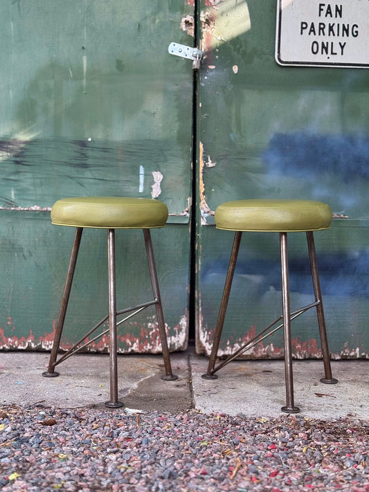 Handmade Vintage Stool Set
