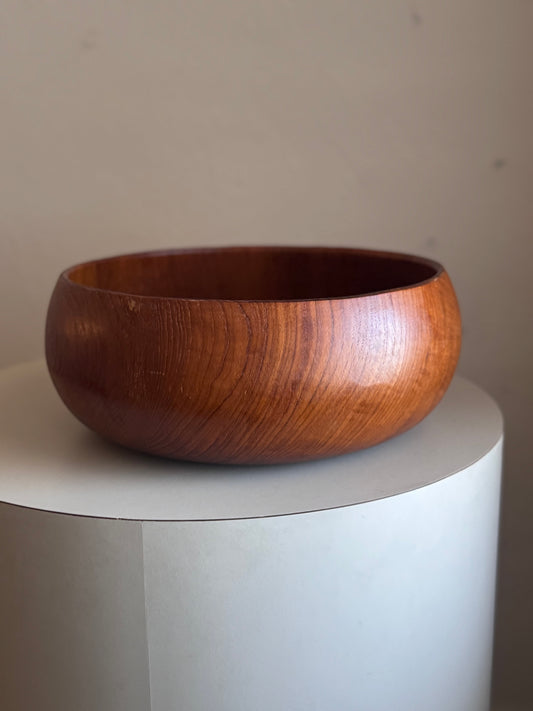 Large Danish Teak Salad Bowl