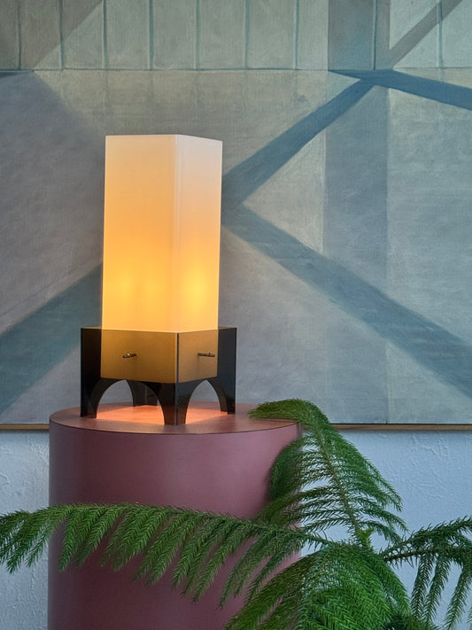 1970s Acrylic Table Lamp