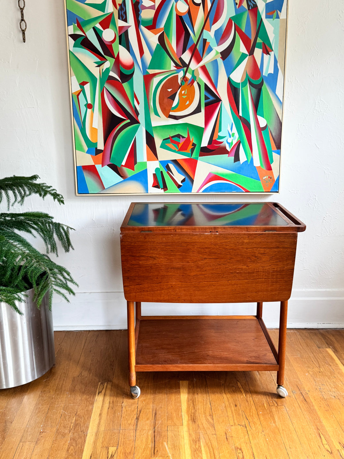 1950s Serving Trolley by Ludvig Pontoppidan