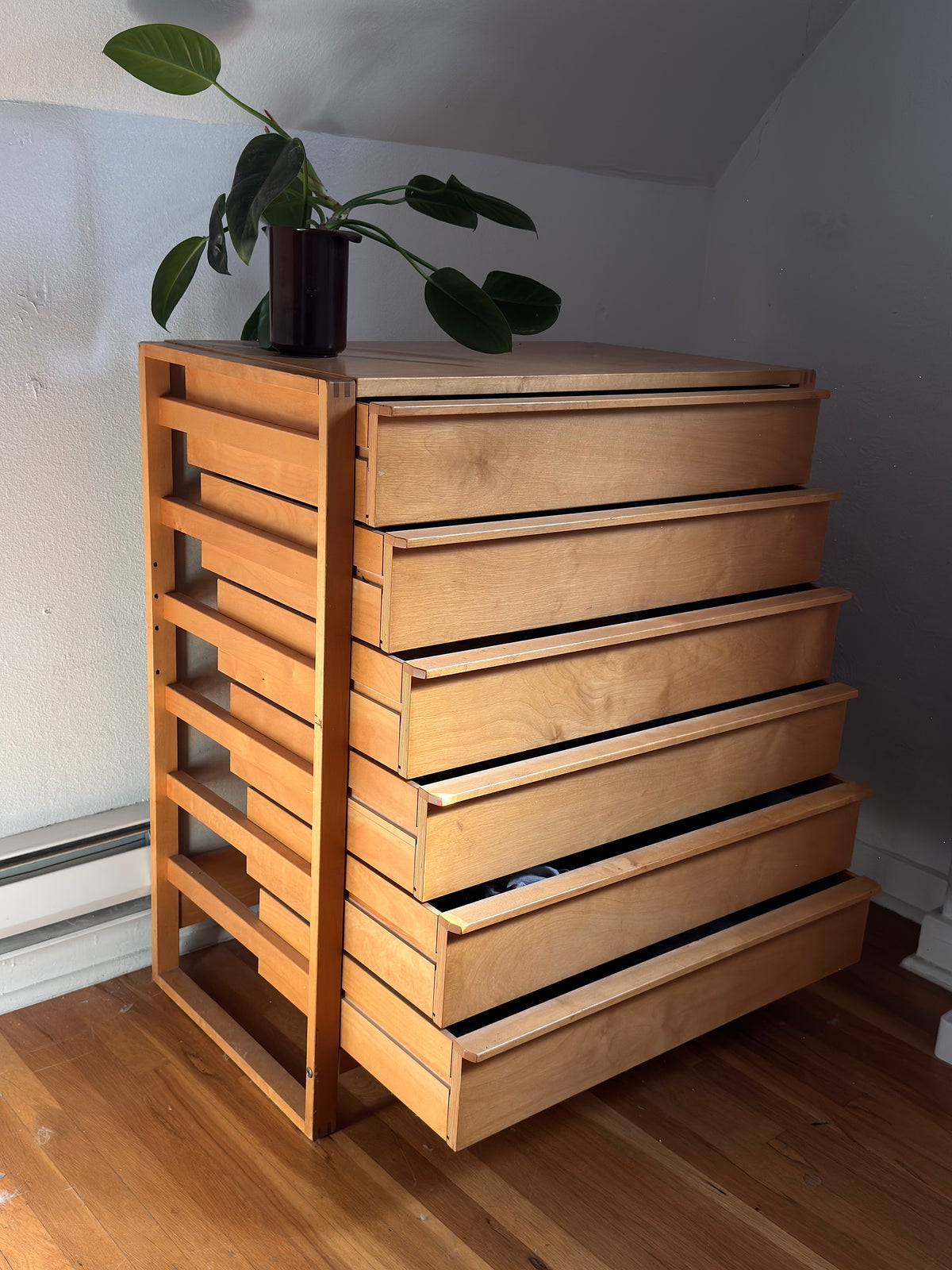 Vintage Swedish 6-Drawer Dresser by Averskogs AB