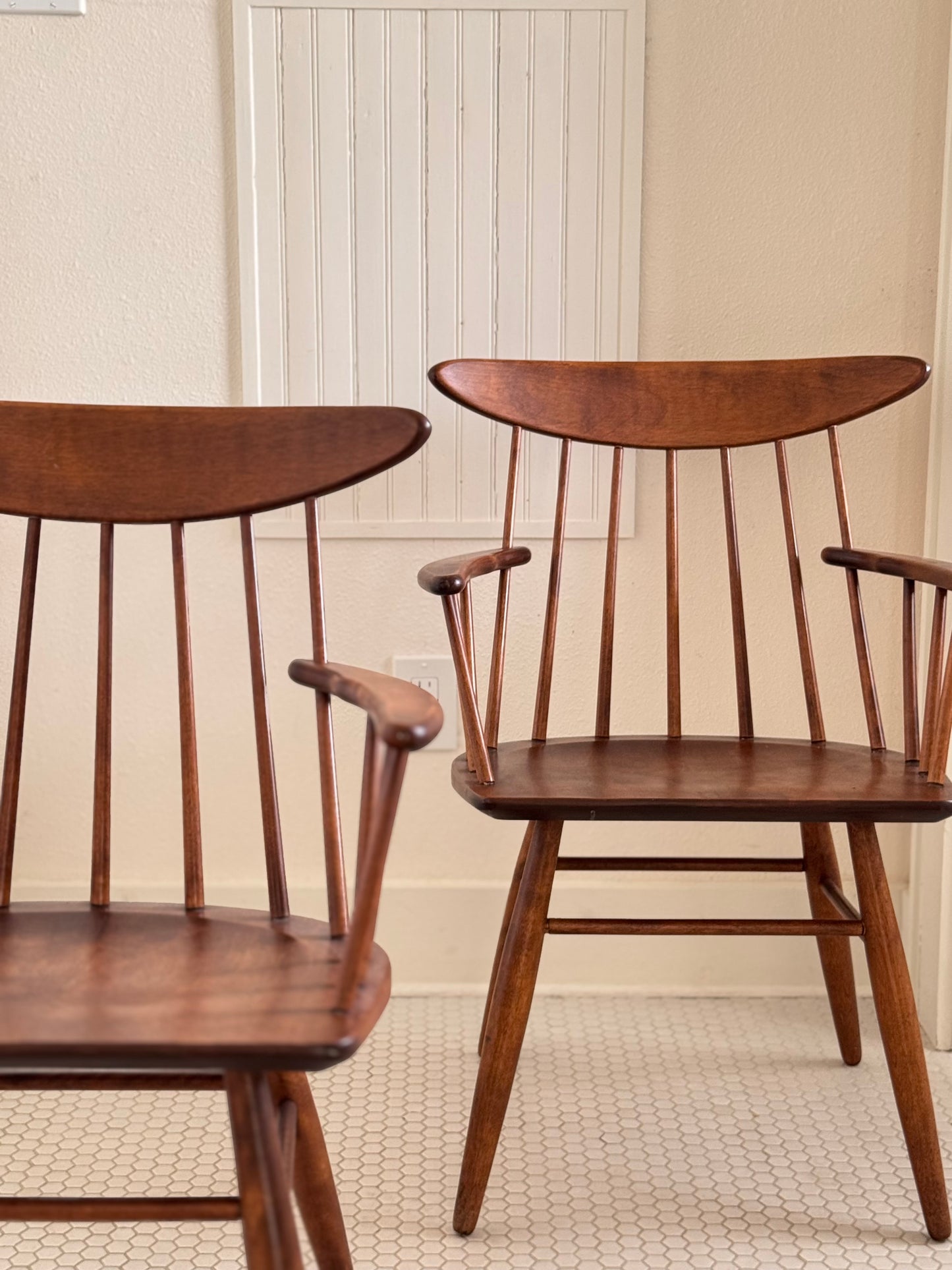 Dowel Chairs by Russel Wright