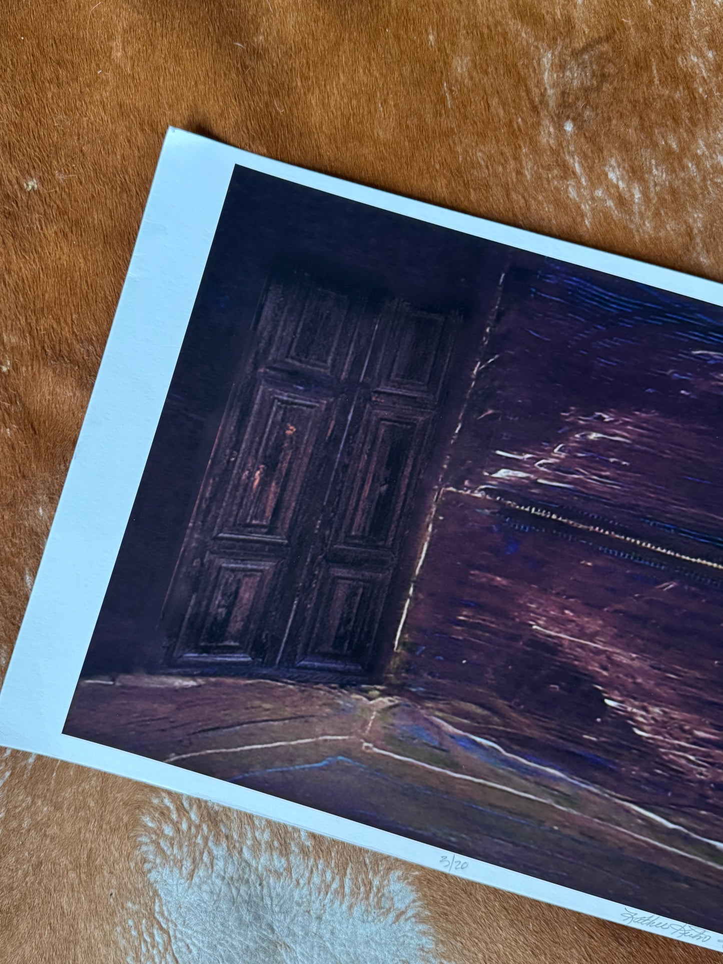 Signed Photo Abstraction Print by Sue Doyle