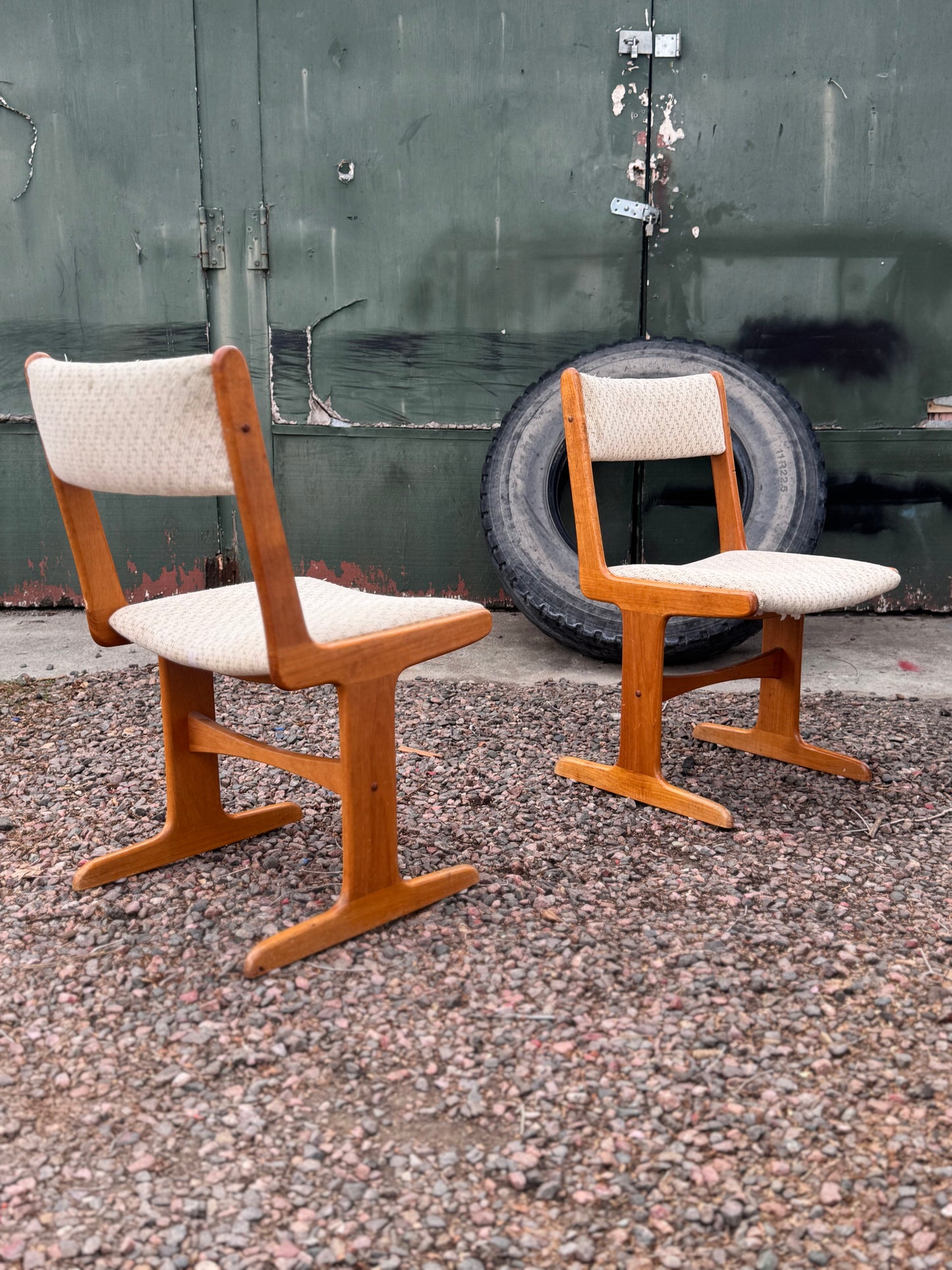 1970s Gangso Møbler Teak Dining Chairs