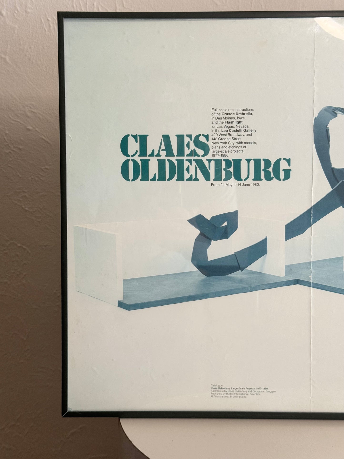 1980 Claes Oldenburg Print