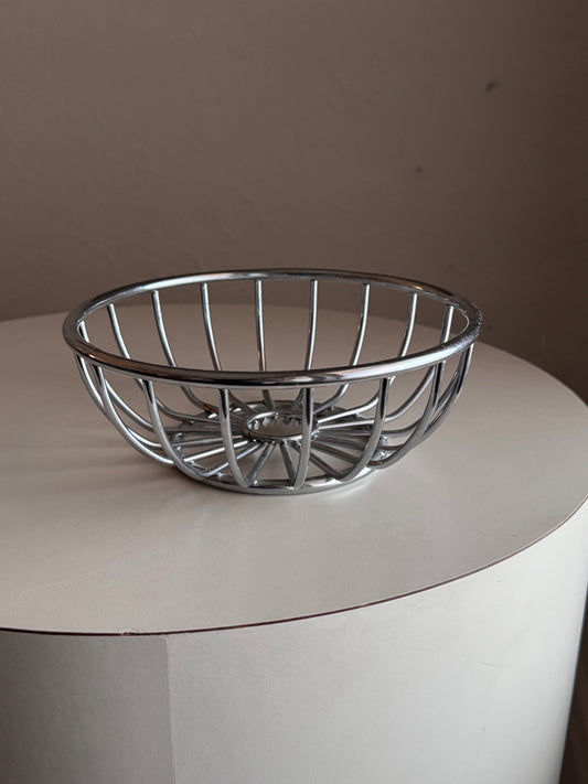 Chrome Stainless Fruit Bowl
