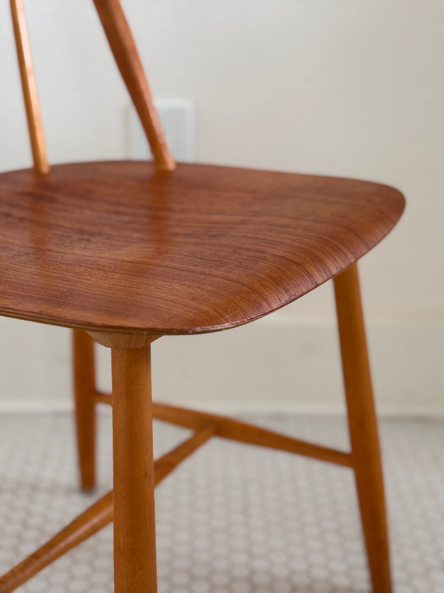 Swedish “Fanett” Teak Chairs by Edsby Verken