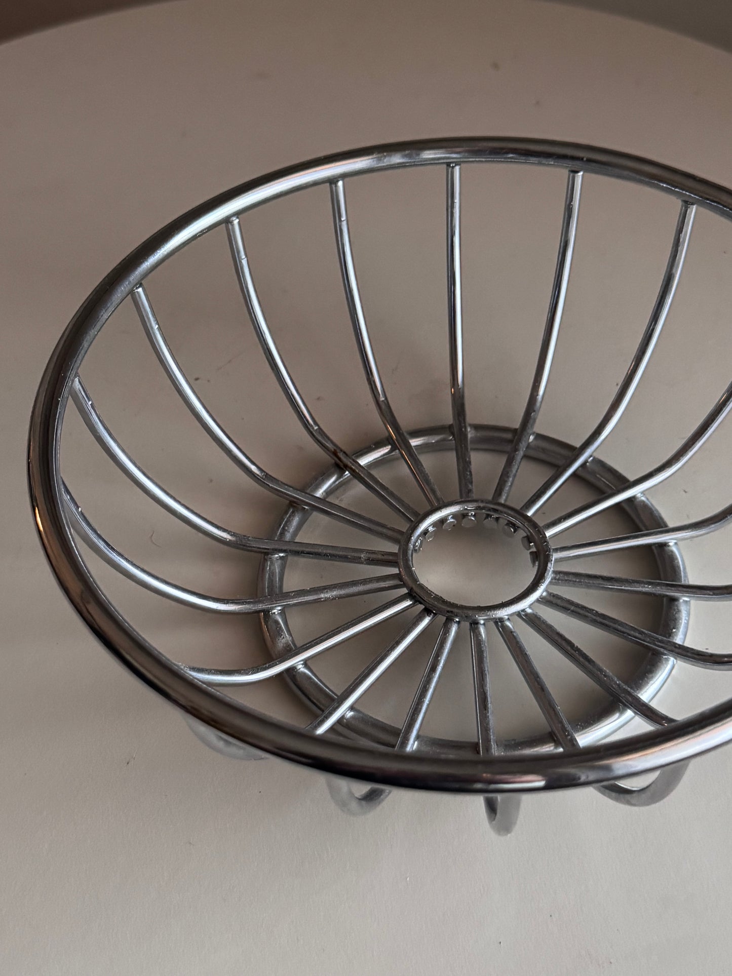 Chrome Stainless Fruit Bowl