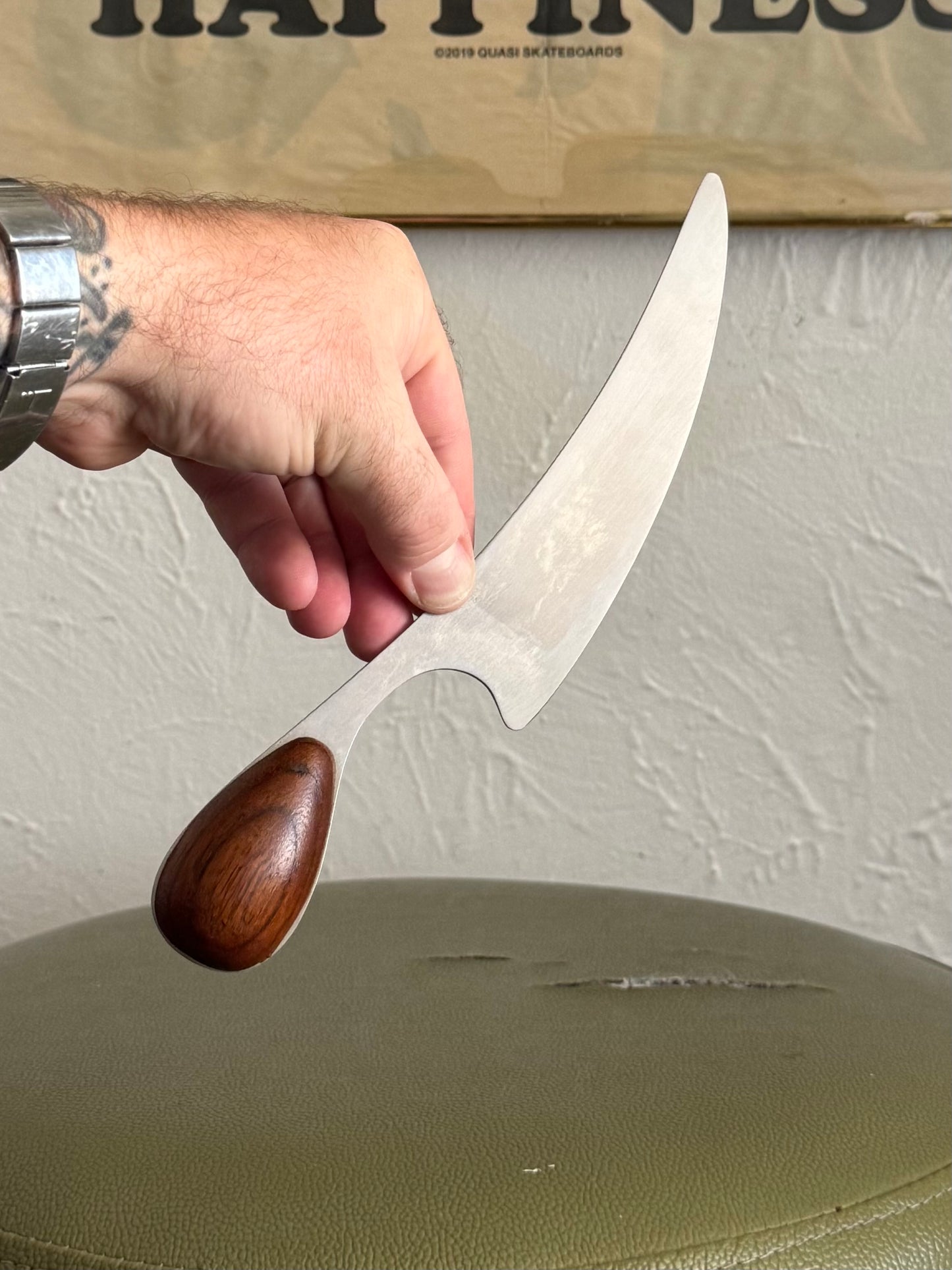 Vintage Teak Dansk cheese knife designed by Vivianna Torun