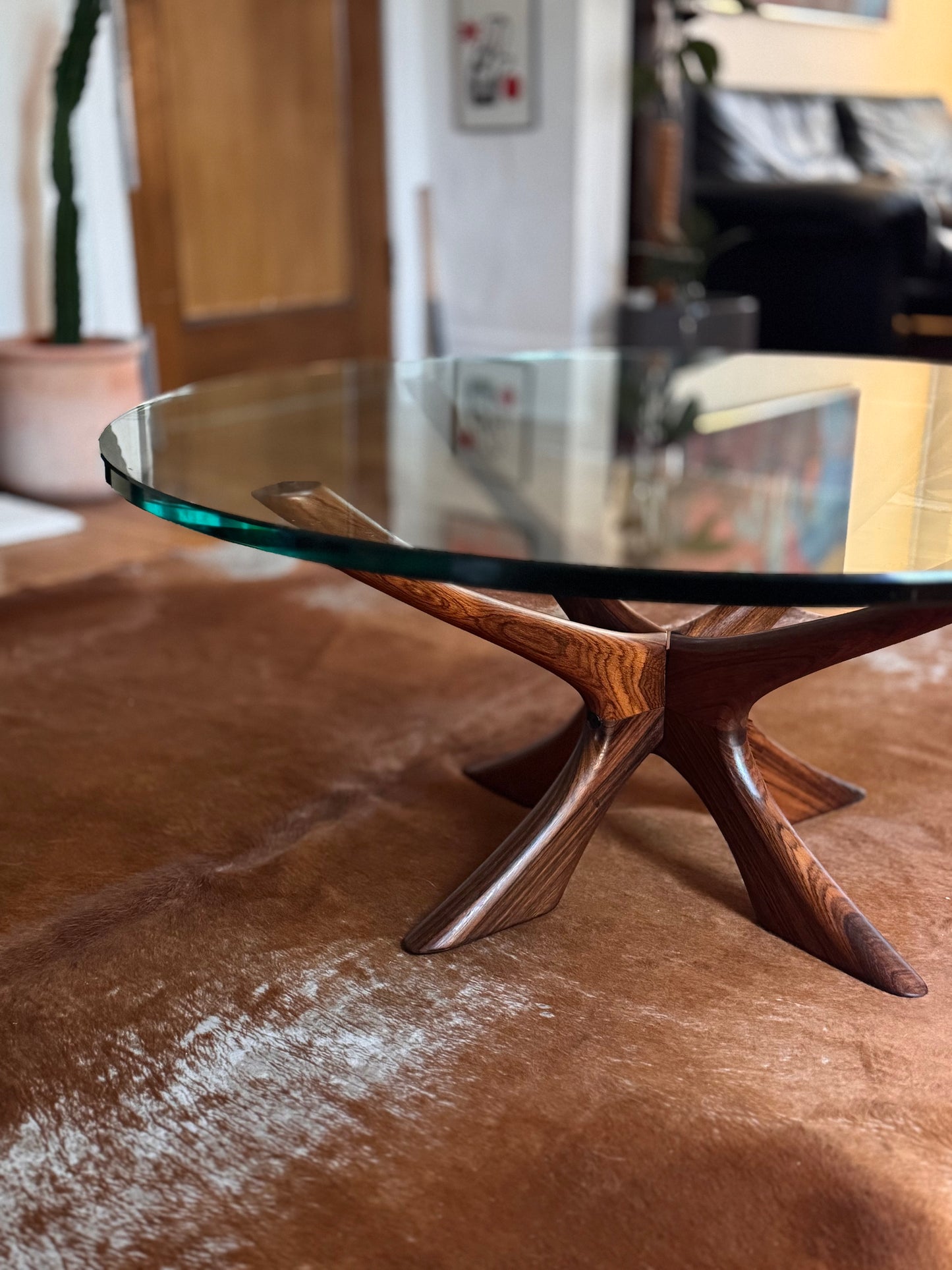 Model T118 Rosewood Coffee Table by Illum Wikkelso for Niels Eilersen