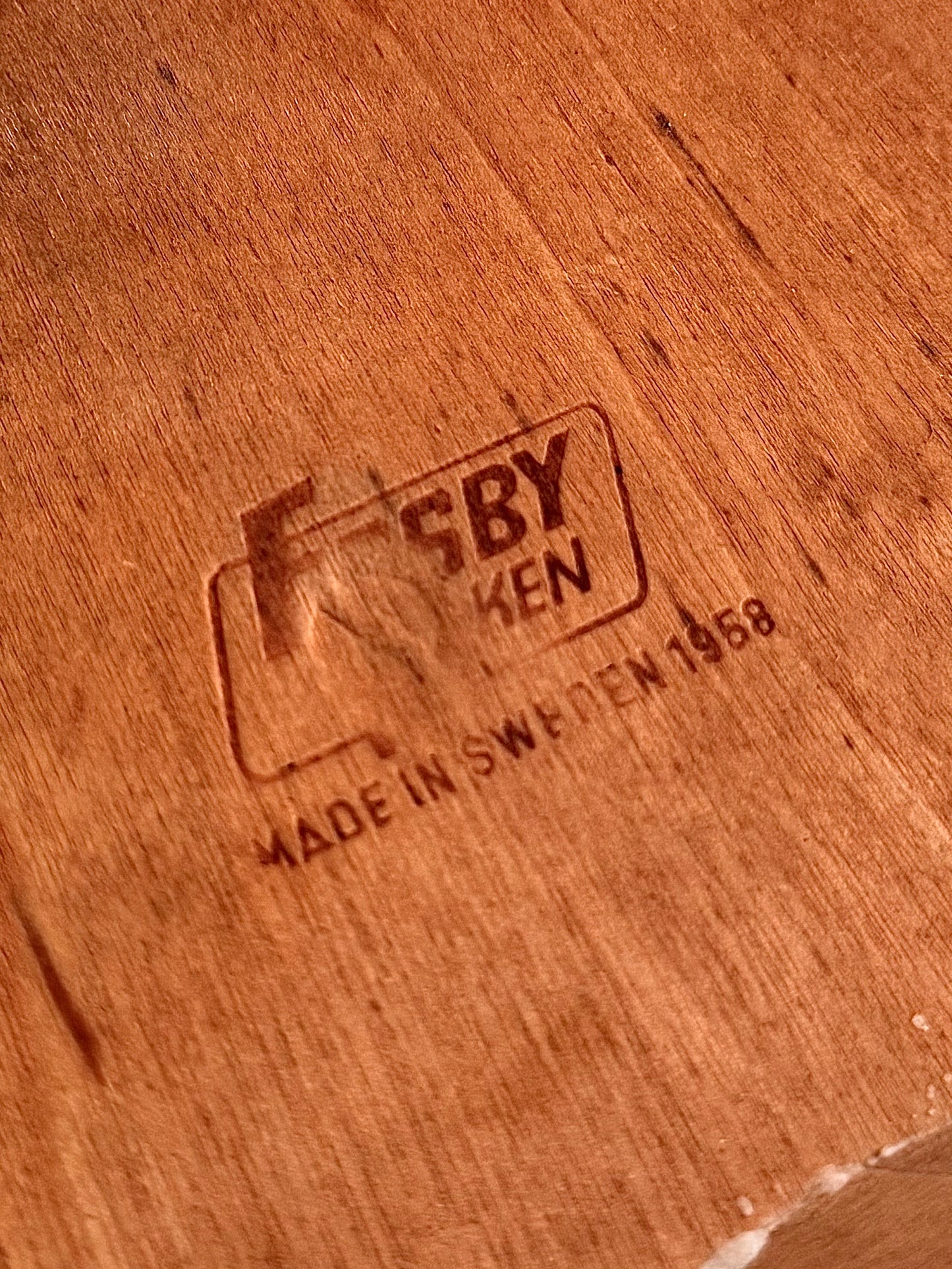 Swedish “Fanett” Teak Chairs by Edsby Verken