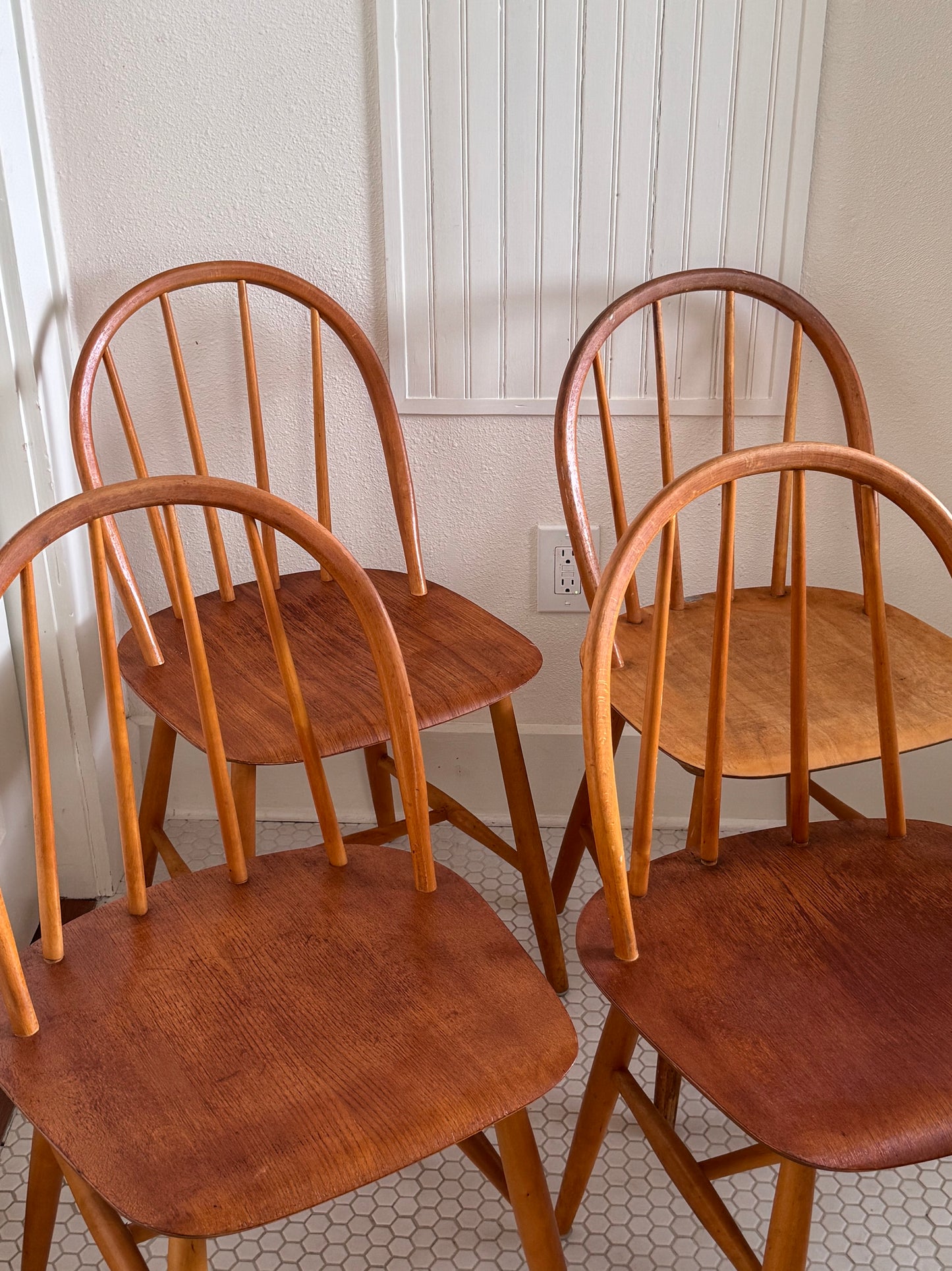 Swedish “Fanett” Teak Chairs by Edsby Verken
