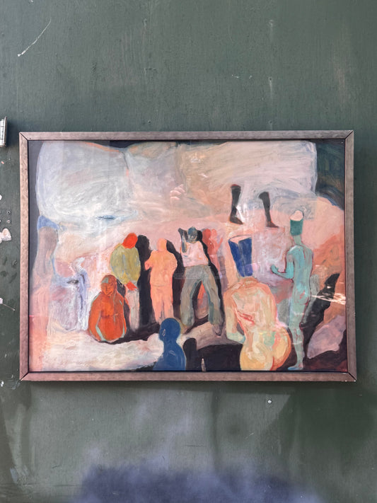 Framed Oil Painting