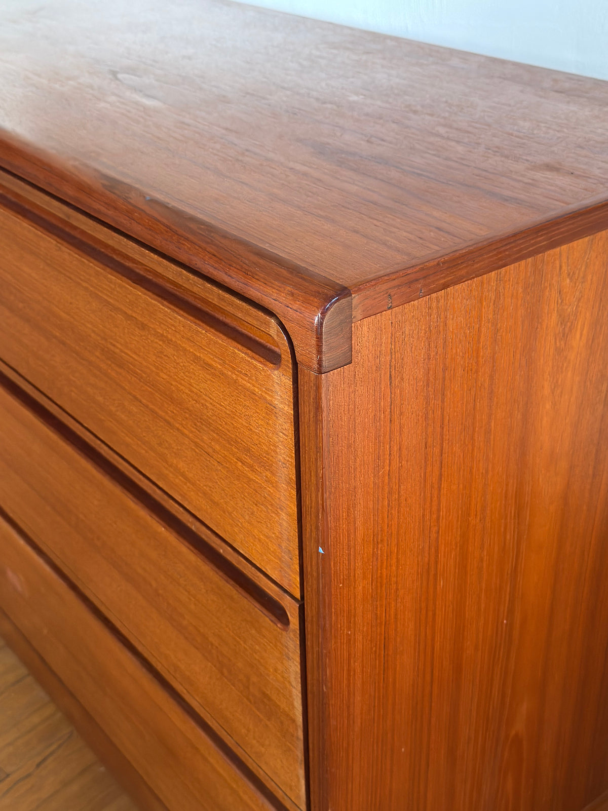 Vintage Danish Modern Teak 6-Drawer Dresser by Nils Jonsson for Torring Mobelfabrik