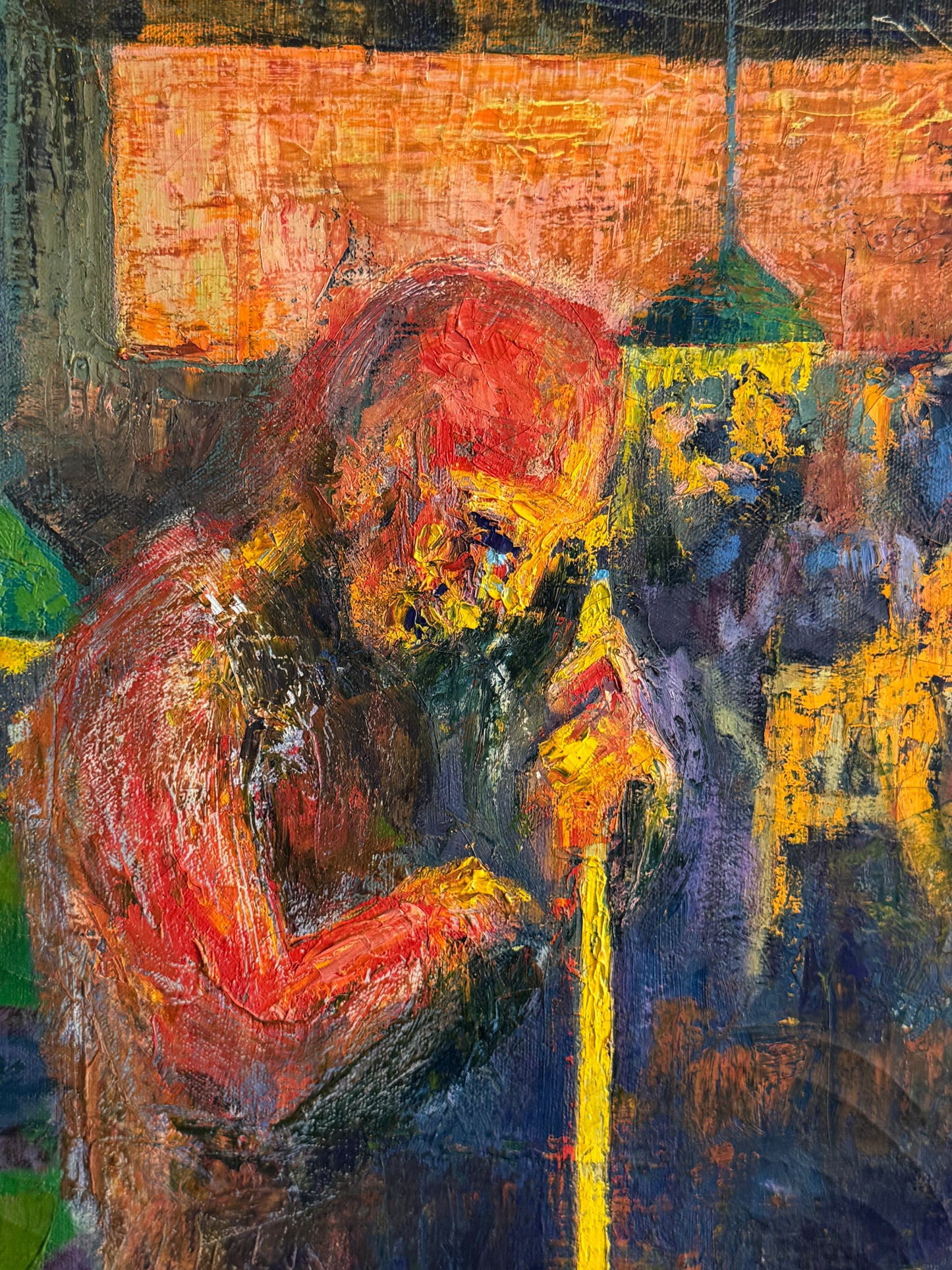 1960s Original Oil Painting