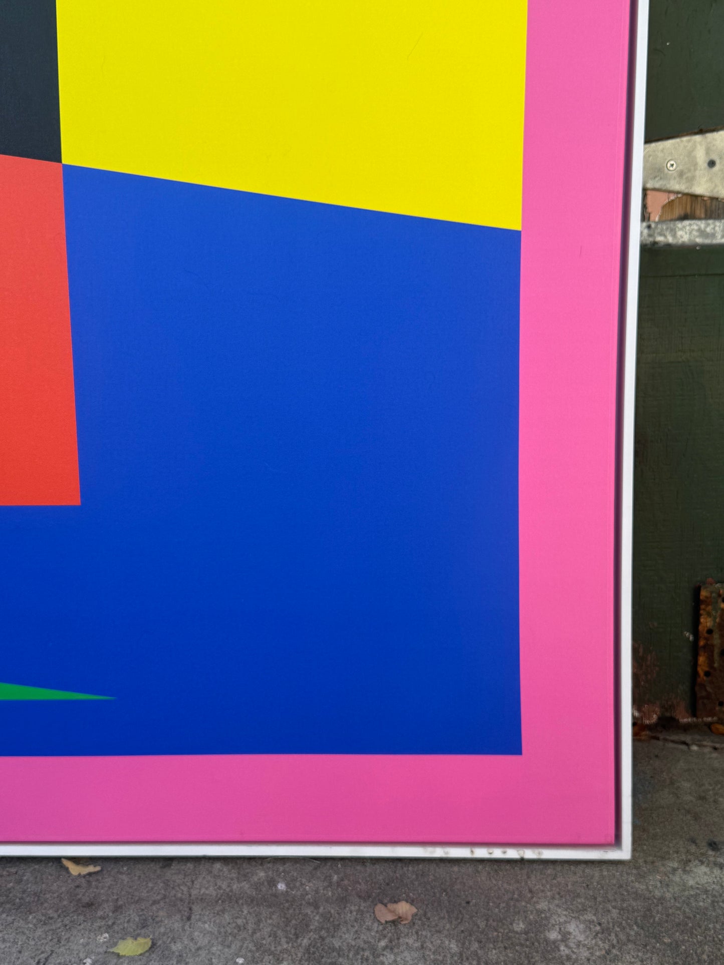 Abstract Modernist Floating Canvas Print