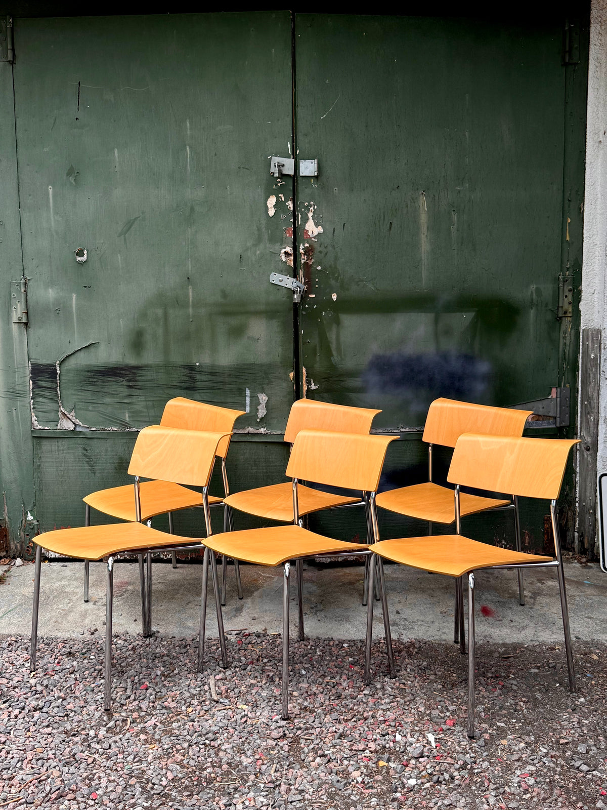 Model LP8 Bentwood Dining Chairs