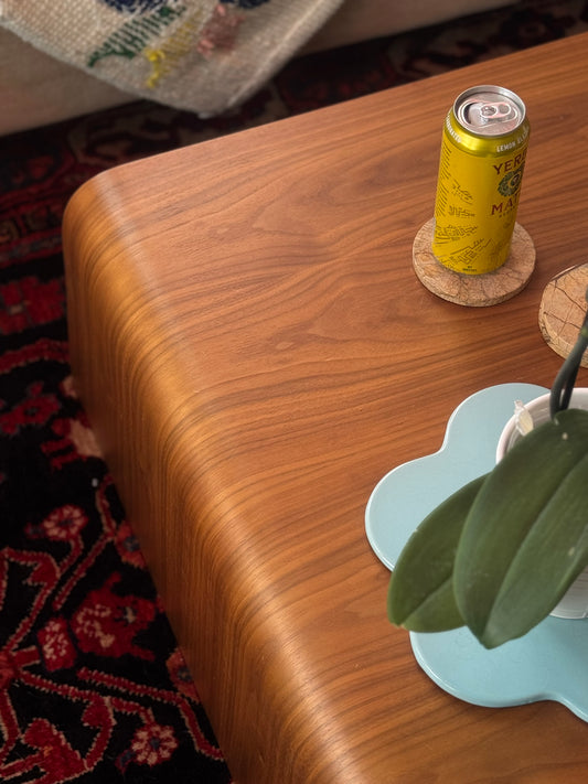 Walnut Bentwood Scandi Coffee Table