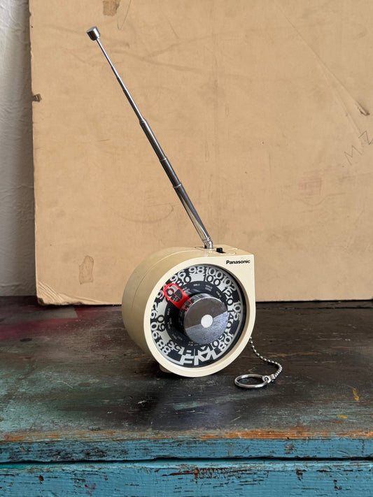 1970s Panasonic RF-93 "Rolling Tone" radio