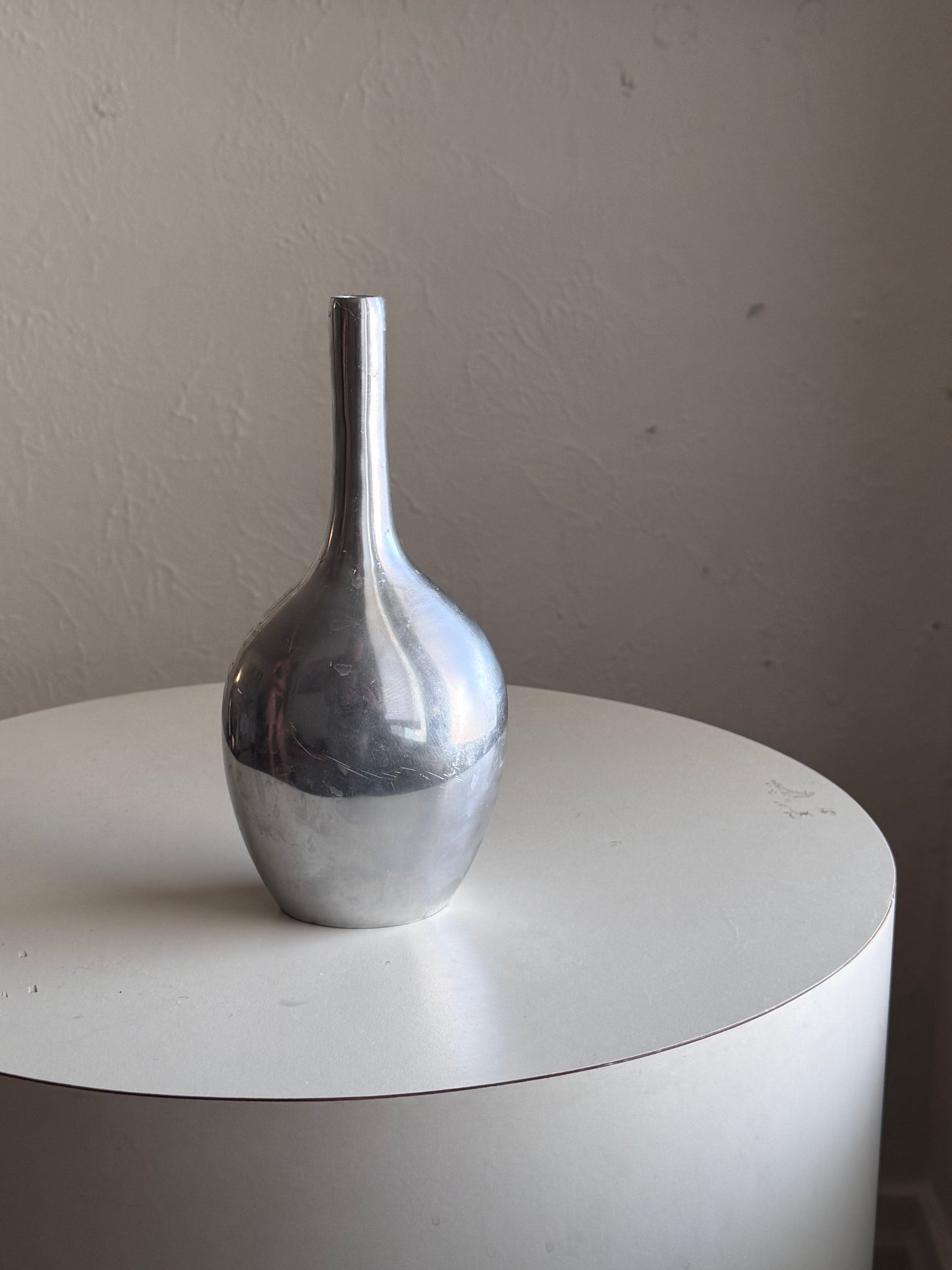 Cast Aluminum Flower Vase