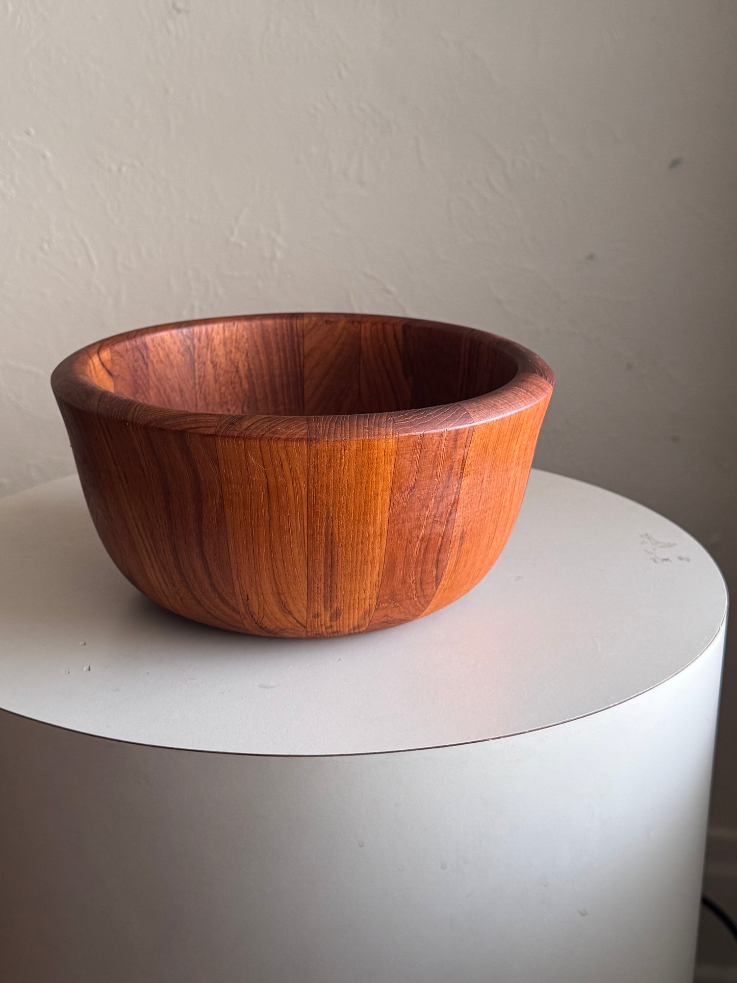 DANSK Solid Teak Salad Bowl