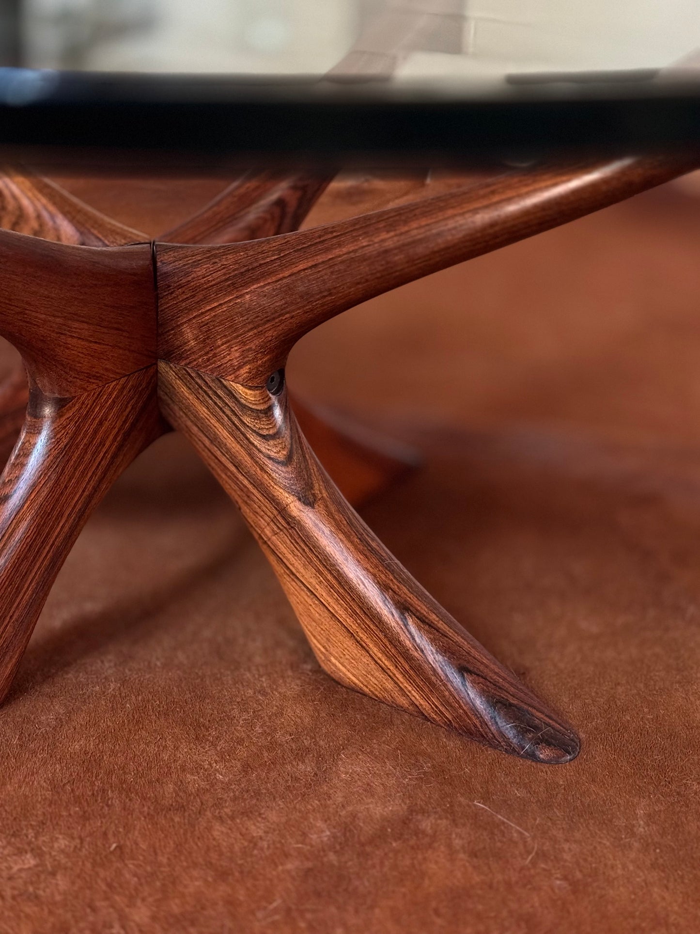 Model T118 Rosewood Coffee Table by Illum Wikkelso for Niels Eilersen