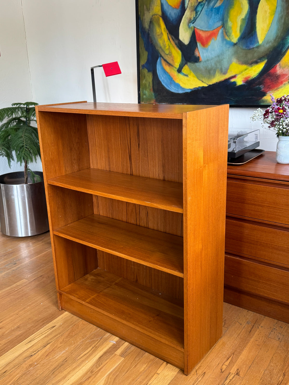 Danish Teak Bookshelf