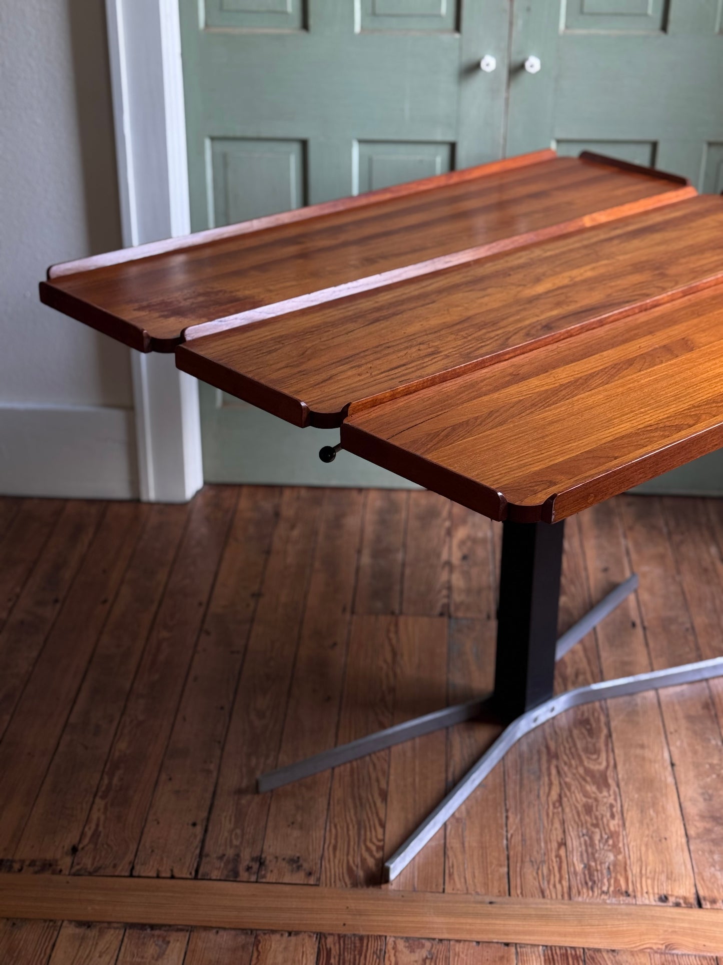 Solid Wood “Elevator” Table