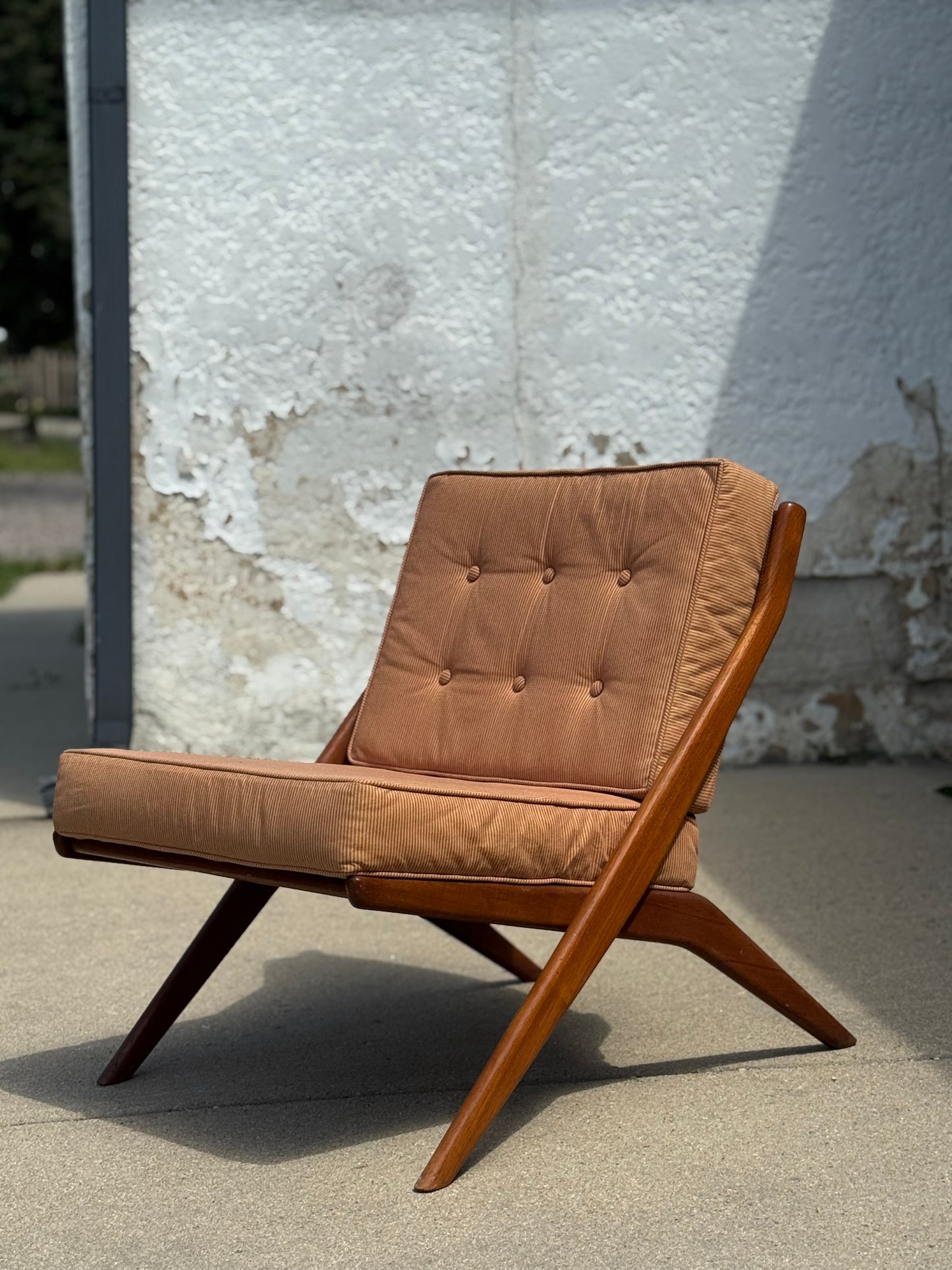 ‘Scissor’ Lounge Chair by Folke Ohlsson for Dux Sweden