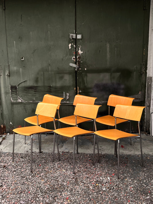 Model LP8 Bentwood Dining Chairs